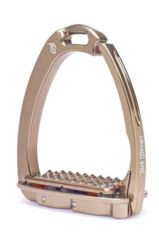 Venice Dressage Plus  Tech Stirrups Brown/Brown
