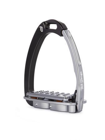 Etriers Venice Plus Evo Tech Stirrups Black/Titanium