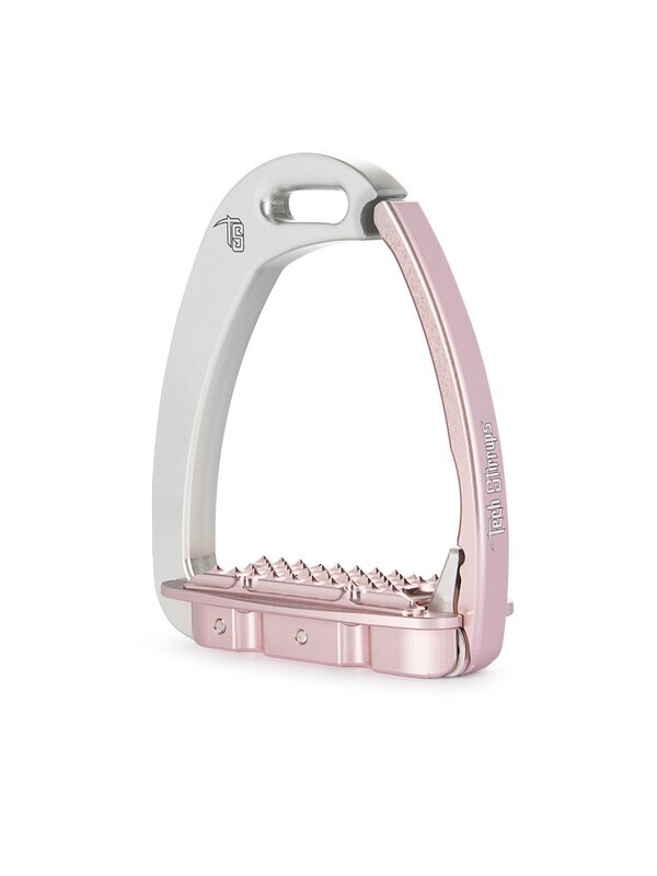 Venice Children  Tech Stirrups  Silver/Pink