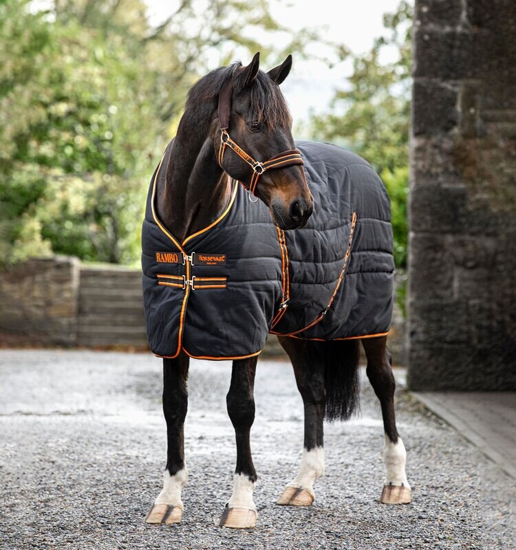 Rambo Rug 200g - Horseware Black/o