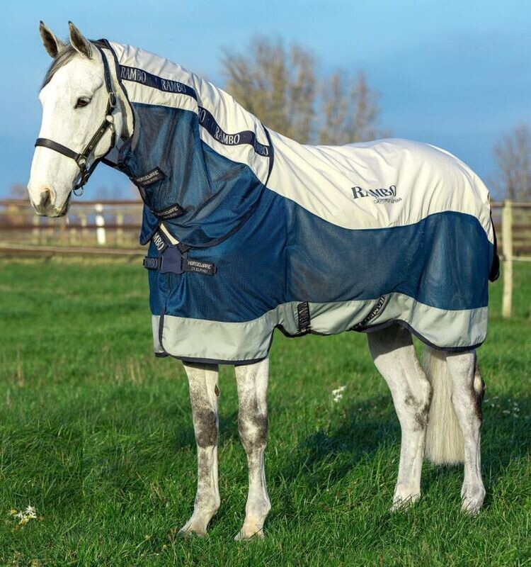 Rambo® Summer Series Turnout - Disc Front 0g Outer with 100g LinerHorseware  AAATKS