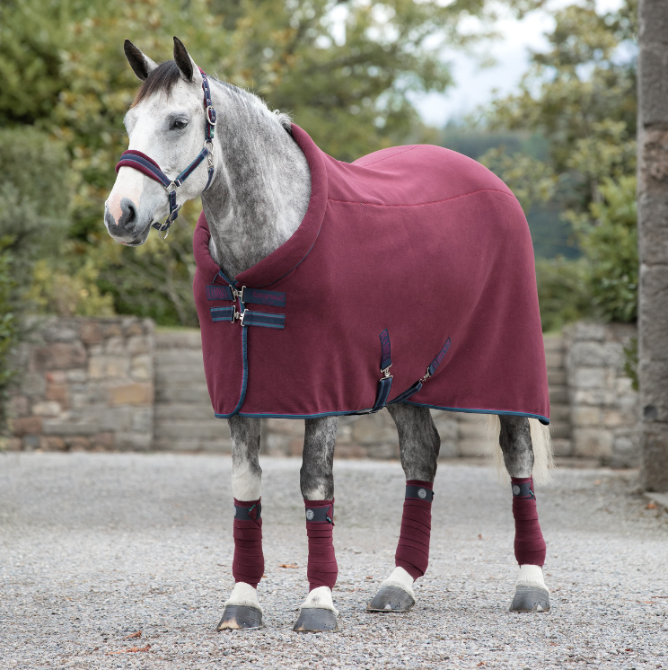 Rambo® Cosy Fleece Cooler Horseware ACAD52 Bordeaux
