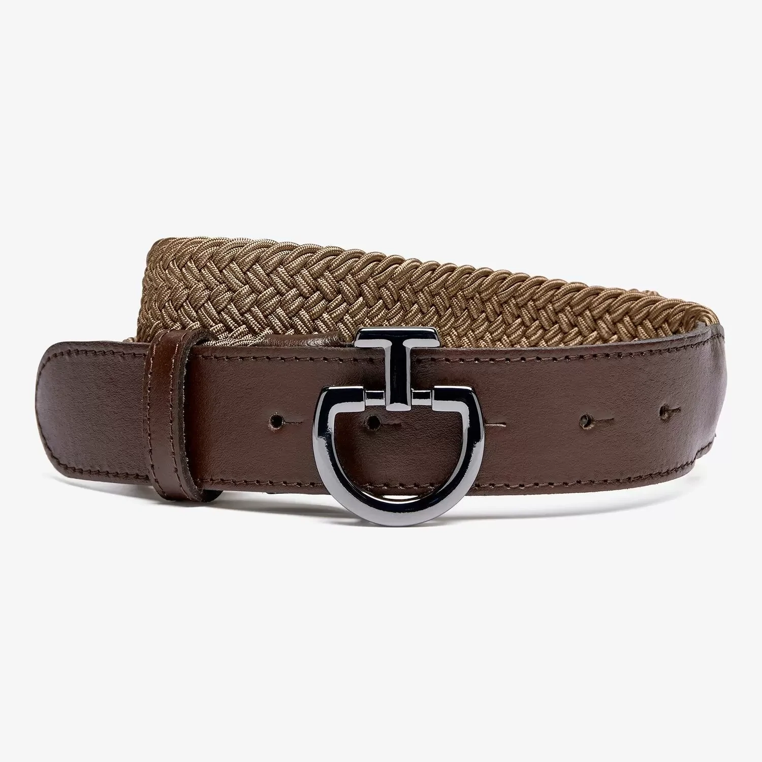 Women's  belt Cavalleria Toscana CIN042 tofee brown