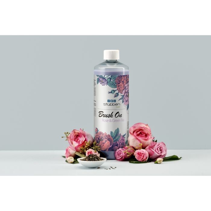 Démêlant Brush On Stübben Rose & thé vert 1L