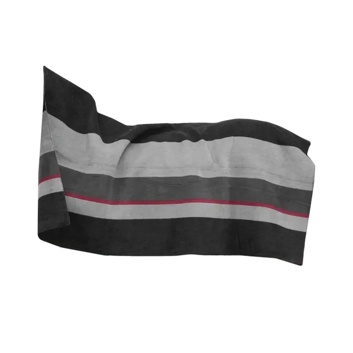 Heavy Fleece Rug Square Stripes Kentucky 52172 Black/grey Heavy Fleece Rug Square Stripes Kentucky 52172 Black/grey