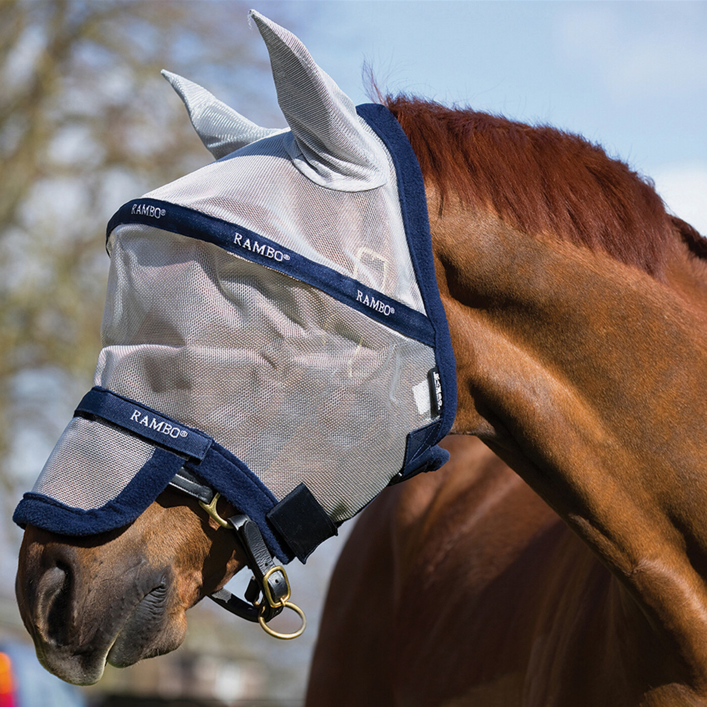 Rambo Plus FLymask Horseware