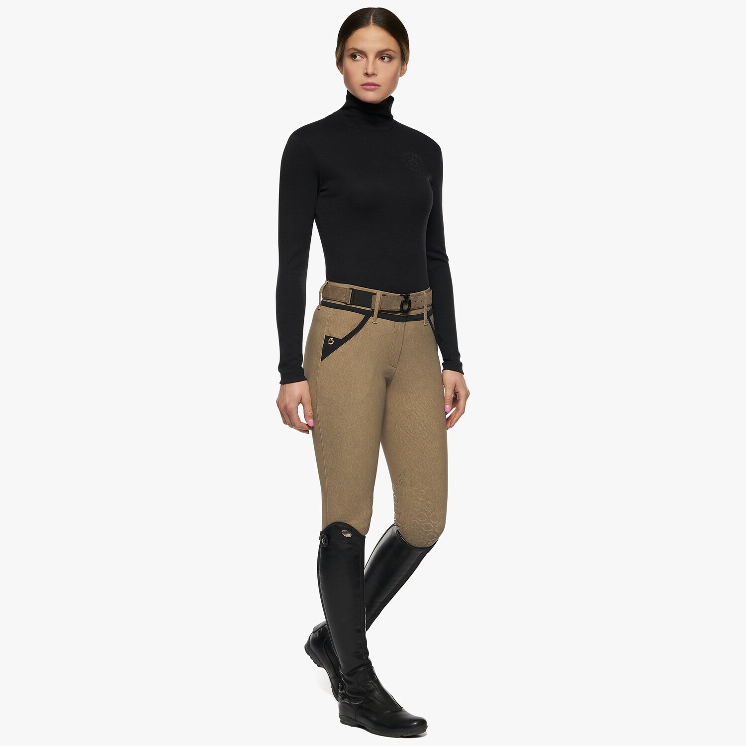 Polo col roulé  Femme   Cavalleria Toscana  POD306
