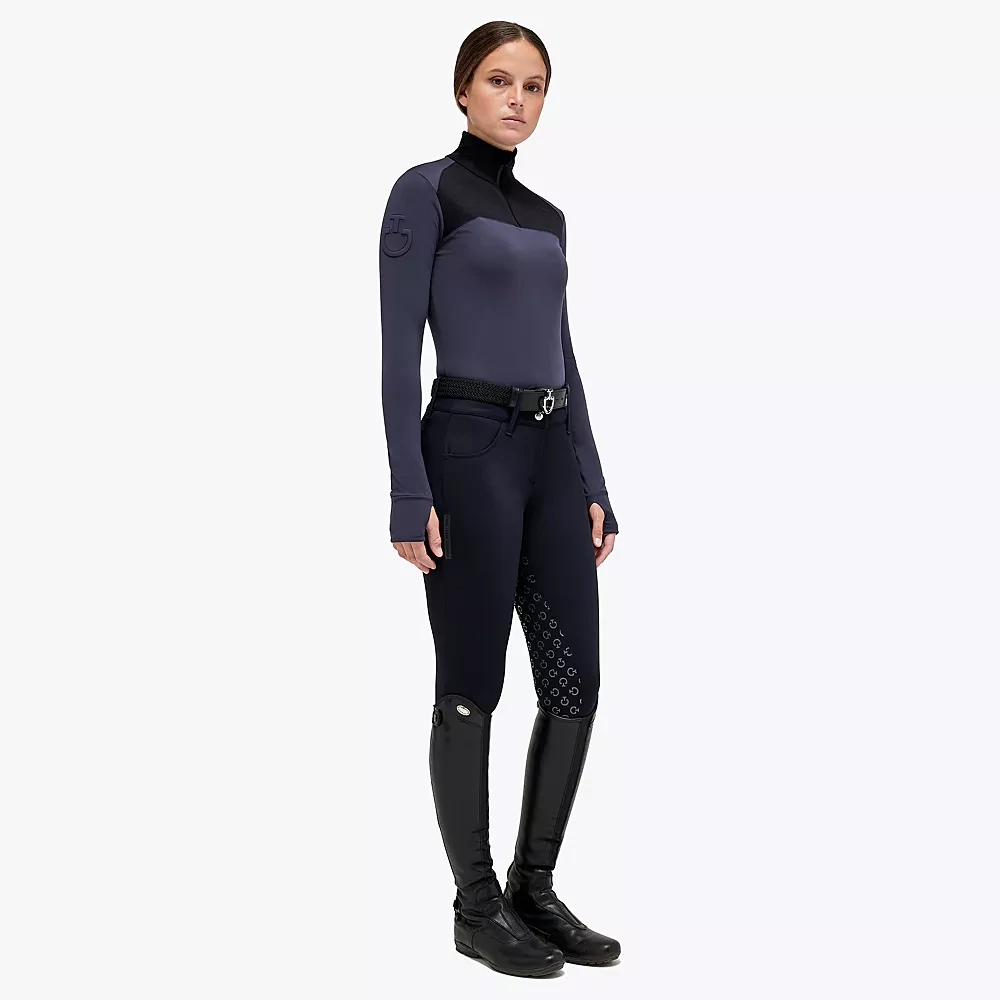 Polo Femme    Cavalleria Toscana  POD304 Grey