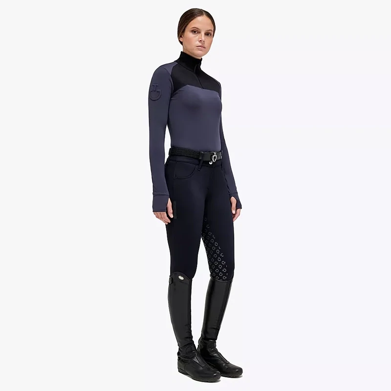 Polo Femme Cavalleria Toscana POD304 Grey Polo Femme Cavalleria Toscana POD304 Grey