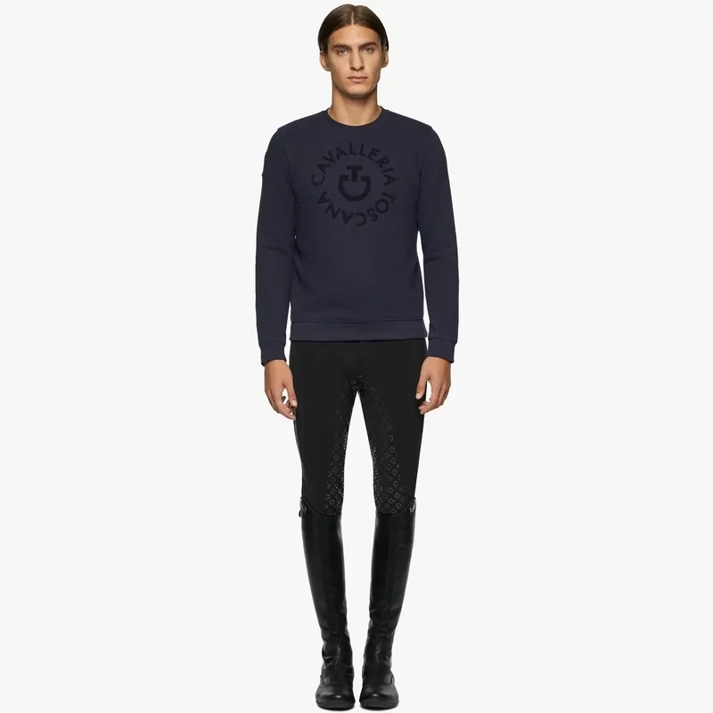 Sweat Homme Cavalleria Toscana FEU103 Navy Sweat Homme Cavalleria Toscana FEU103 Navy
