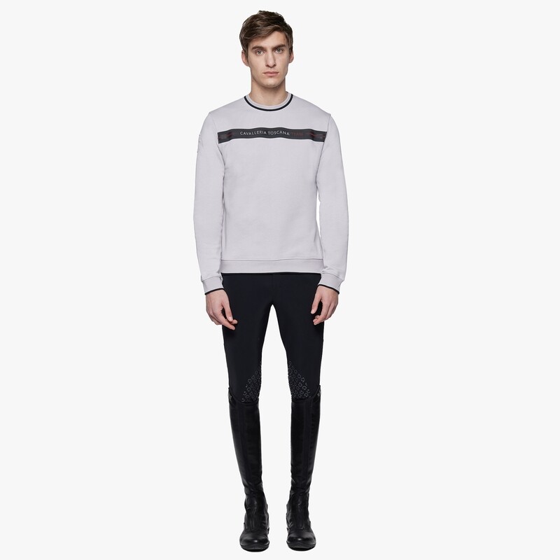 Sweat Homme Cavalleria Toscana FEU096 grey Sweat Homme Cavalleria Toscana FEU096 grey