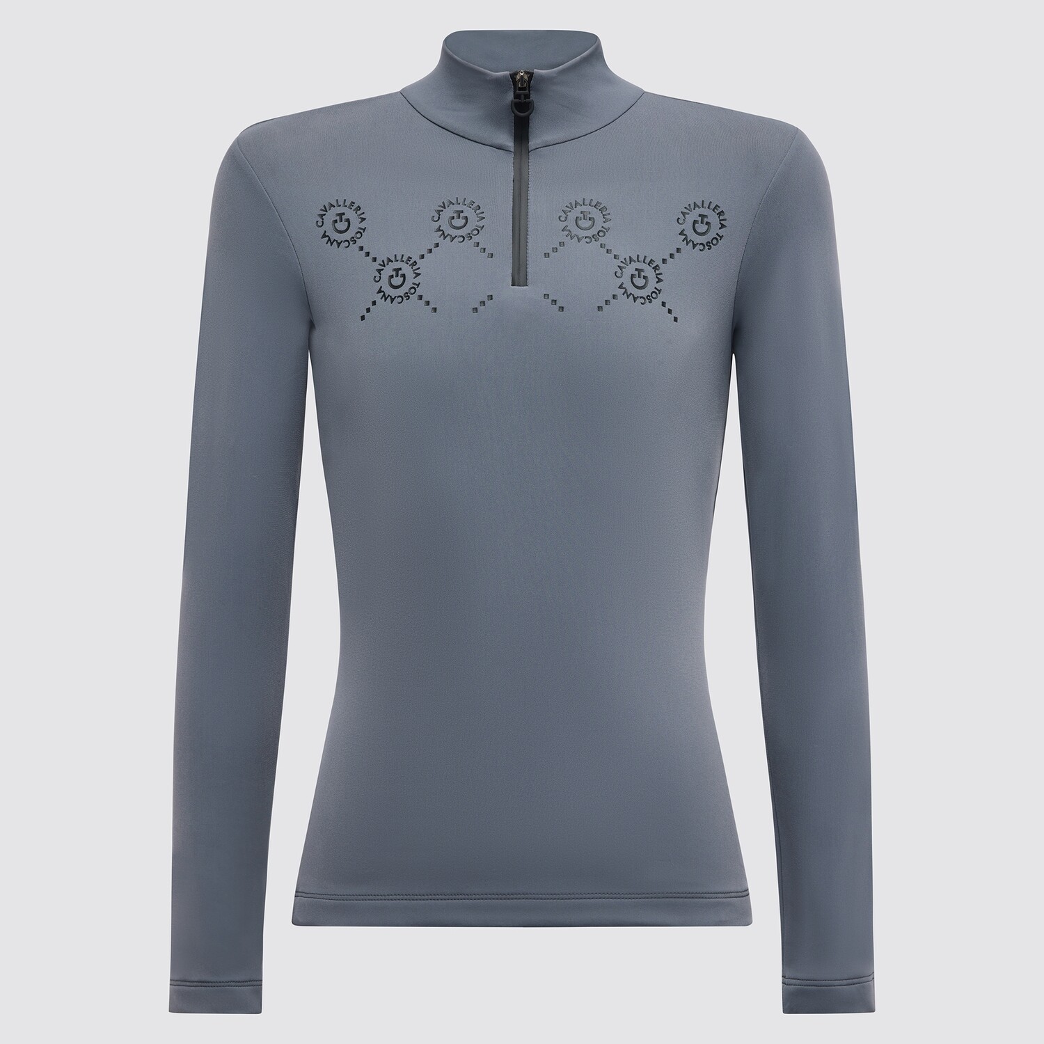 Polo Jersey Girl Cavalleria Toscana POA101 Grey