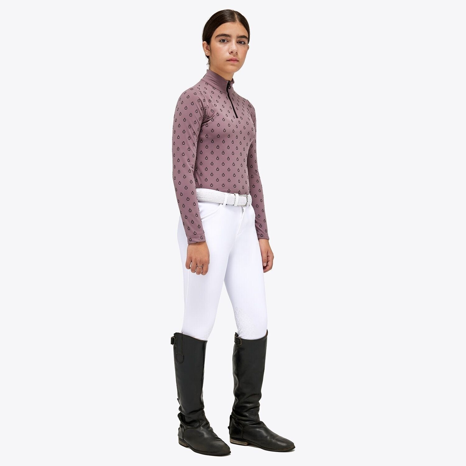 Polo Jersey girl Cavalleria Toscana POA084  rose