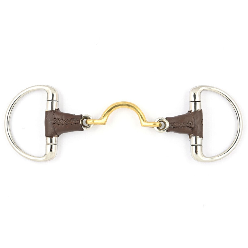 Mors  Olive cuir  passage de langue  Jump'In