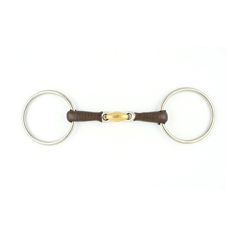 Mors  double brisure cuir   Jump'In 1C