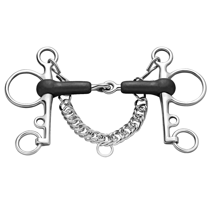 Pelham  bit Caoutchouc Sprenger 42104
