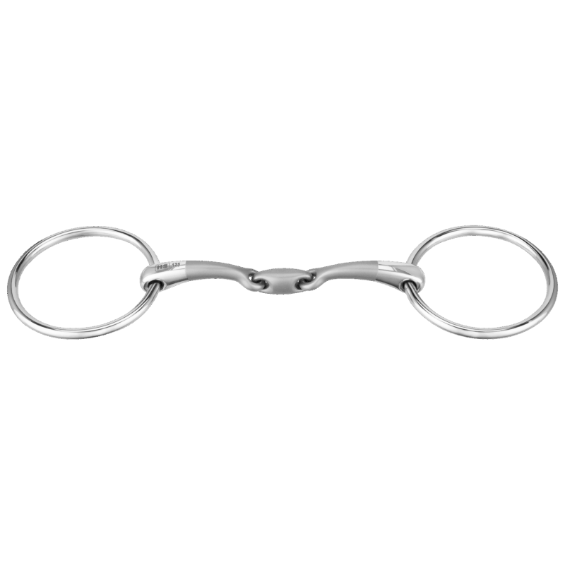 Mors 2 Anneaux double brisure Satinox  14mm  Sprenger 40464