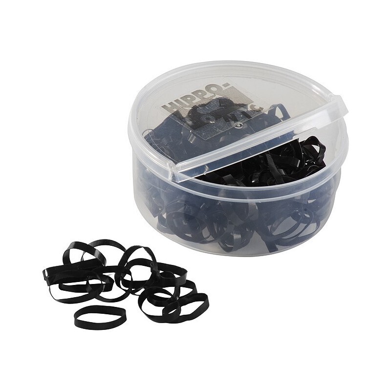 Elastiques plats Hippo Tonic PM Noir