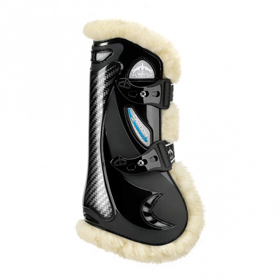 Guêtres Veredus  Carbone Gel Vento "Save the Sheep" Black