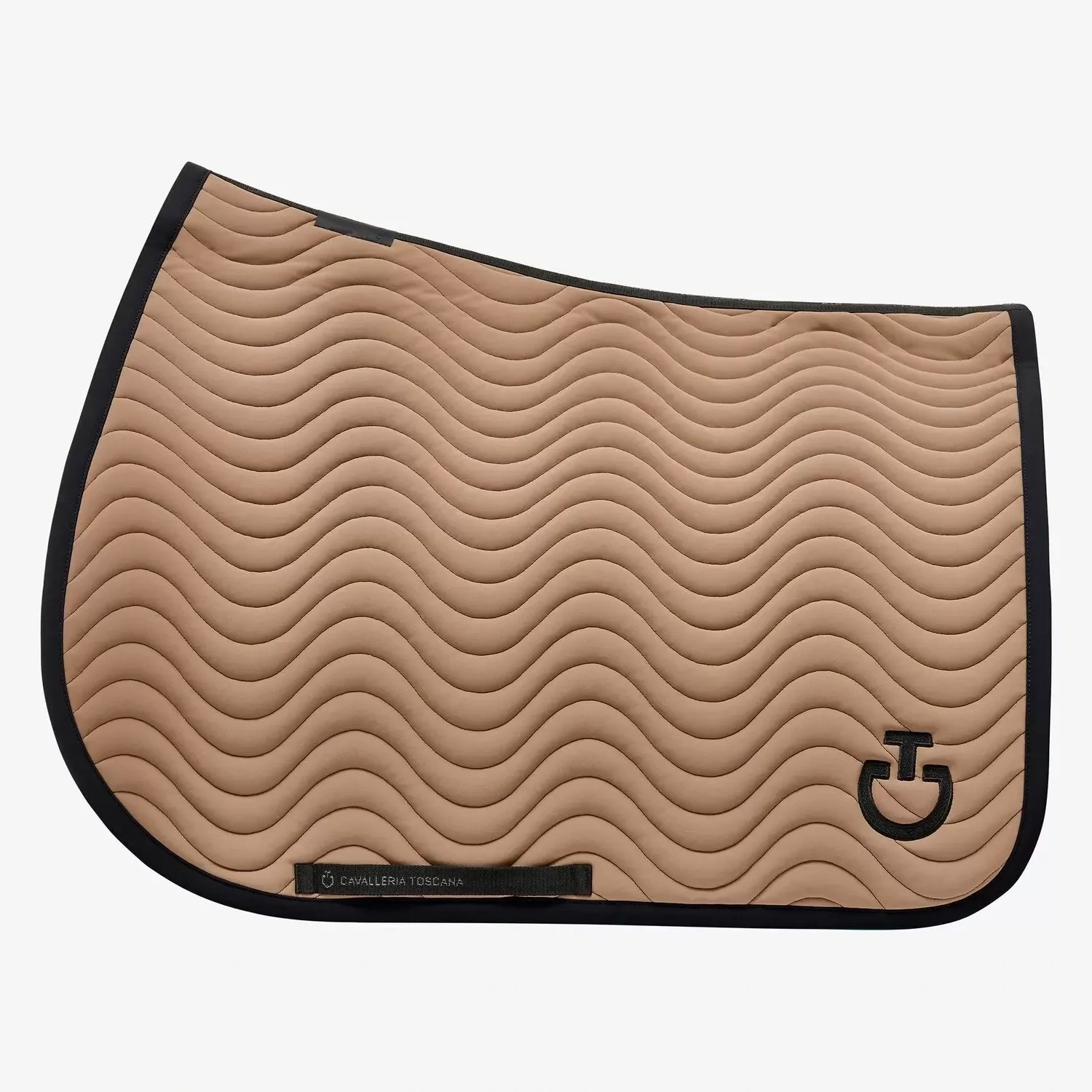 Tapis de selle de saut en coton matelassé Cavalleria Toscana SOT065 4399