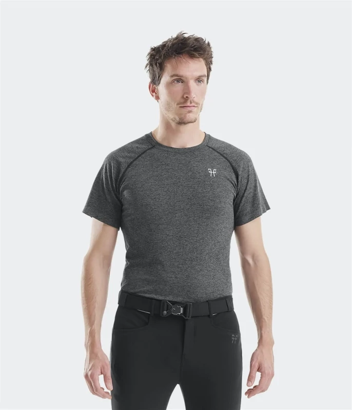 T-shirt Revolution Homme Horse Pilot Grey T-shirt Revolution Homme Horse Pilot Grey