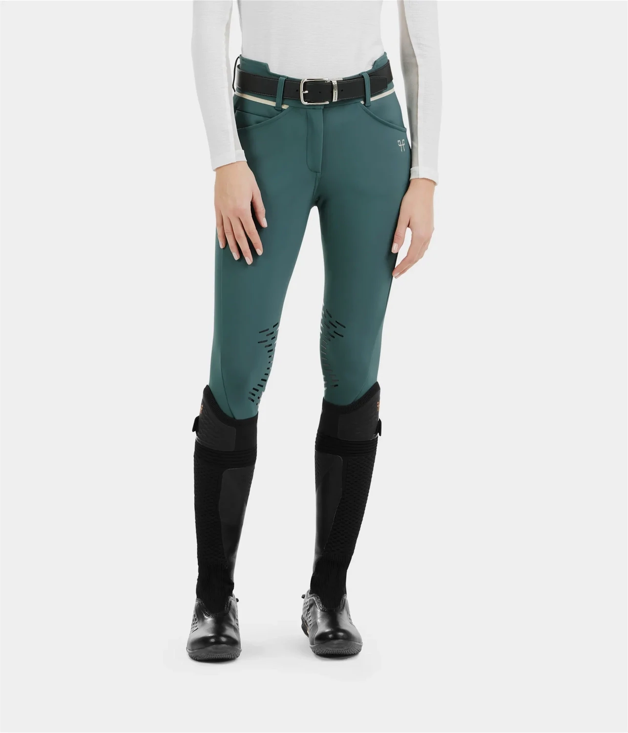 Pantalon X-Design Horse Pilot pour femmes balsam green