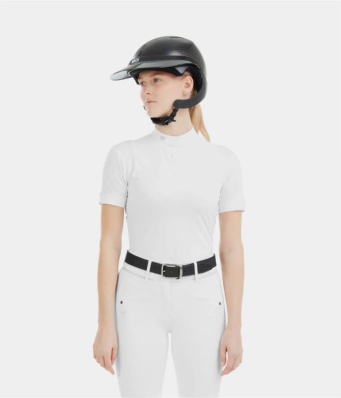 Chemise MC Aerolight 2024 Woman Horse Pilot white
