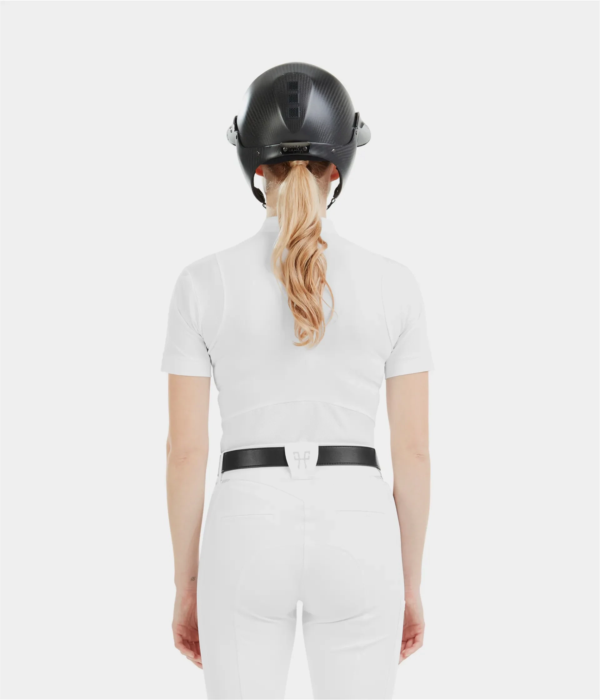 Chemise MC Aerolight 2024 Woman Horse Pilot white