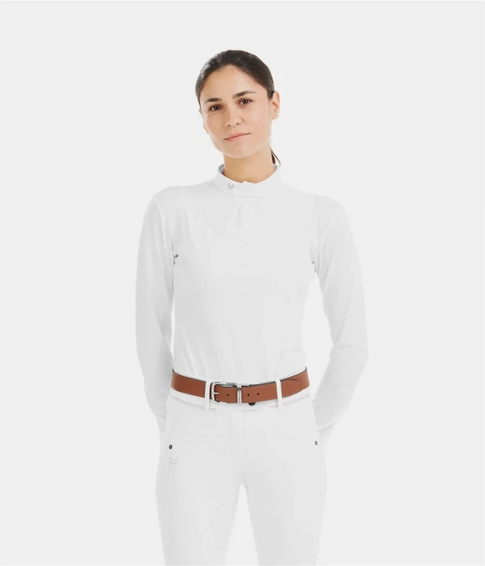 Chemise ML Aerolight 2024 Woman Horse Pilot white