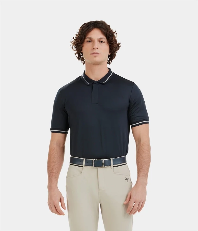 Polo Atlas Homme Horse Pilot Blue graphite