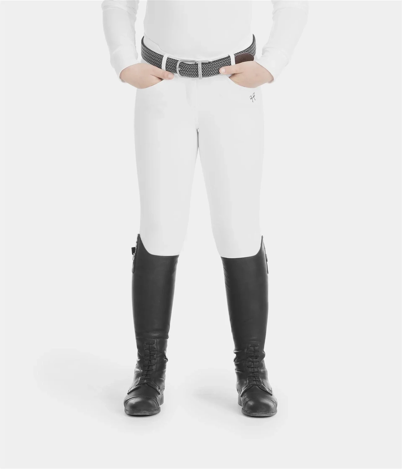 X-Design Girl's Horse Pilot white