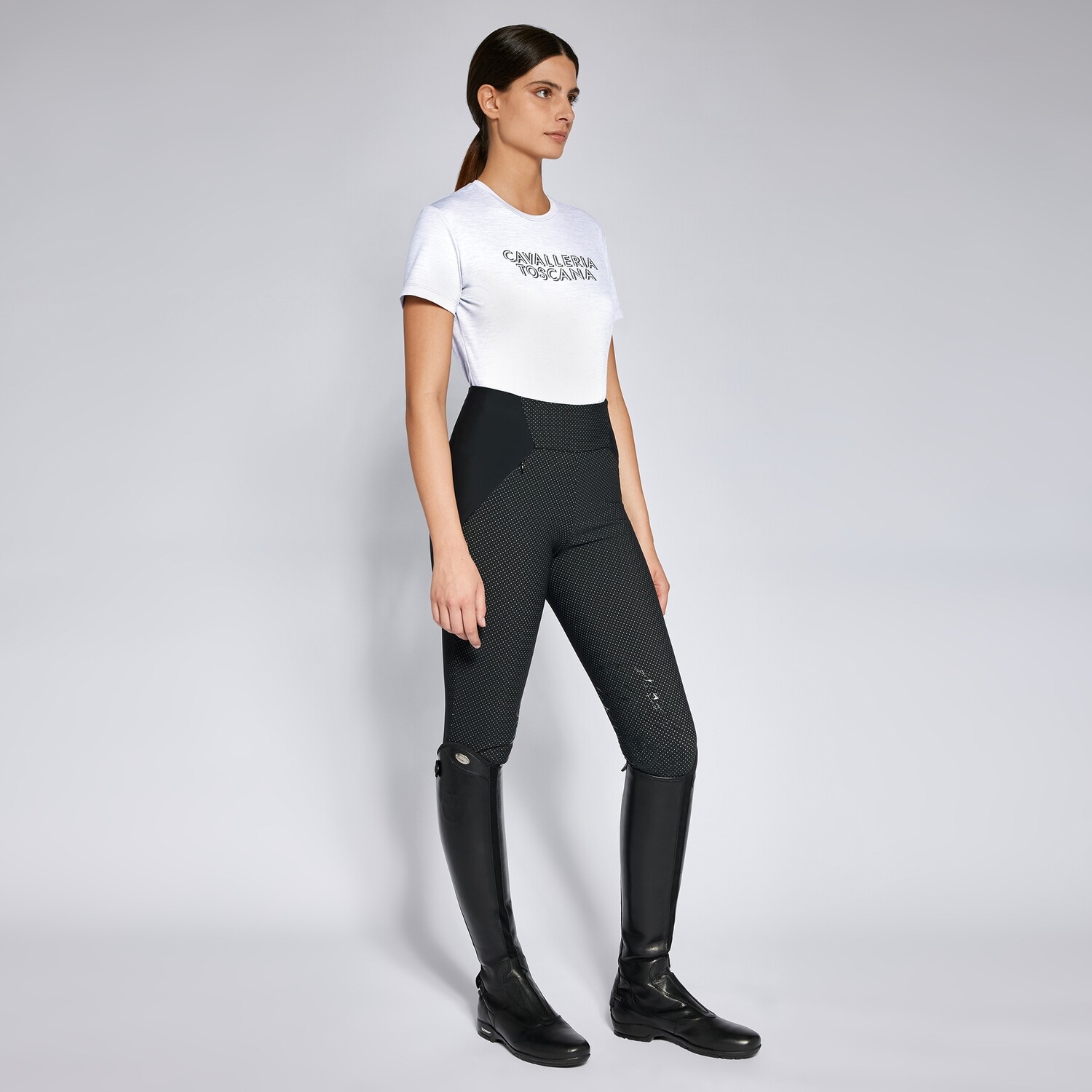 T-shirt Woman Cavalleria Toscana TSD079 0001