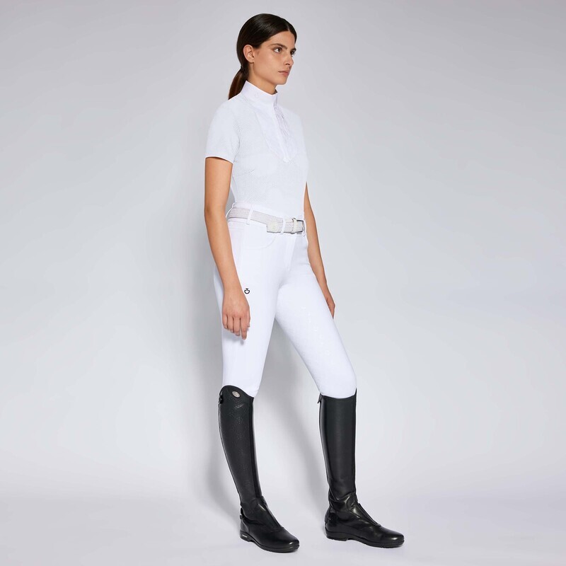 Chemise MC Femme Cavalleria Toscana CAD256 0001