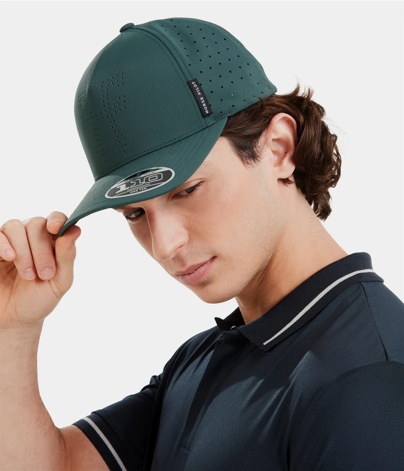 Aerotech Cap SS24 Horse Pilot balsam green