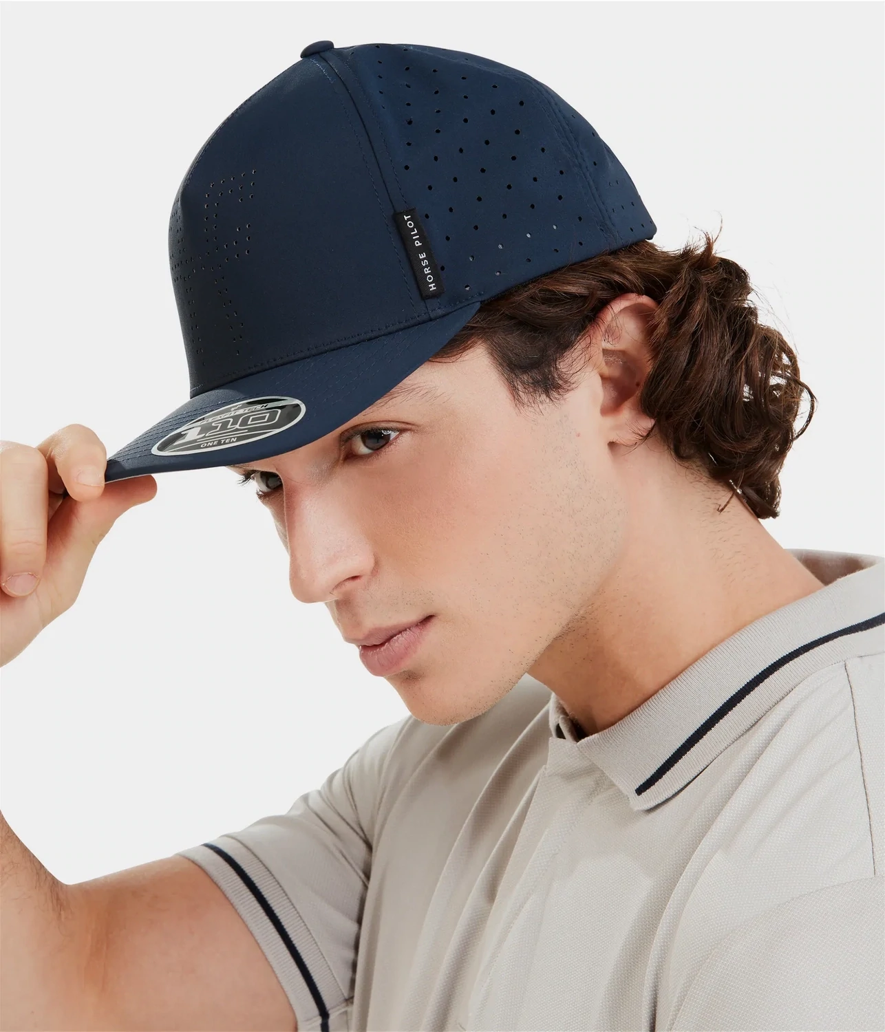 Aerotech Cap SS24 Horse Pilot navy