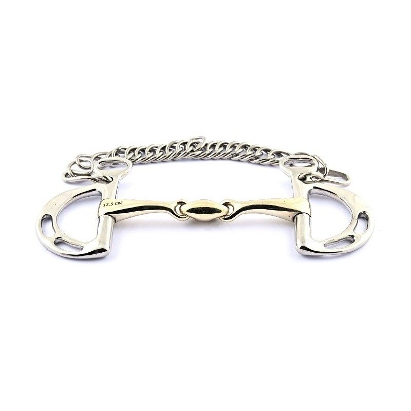Jump'In 0100 Goyo Aga double snaffle bit