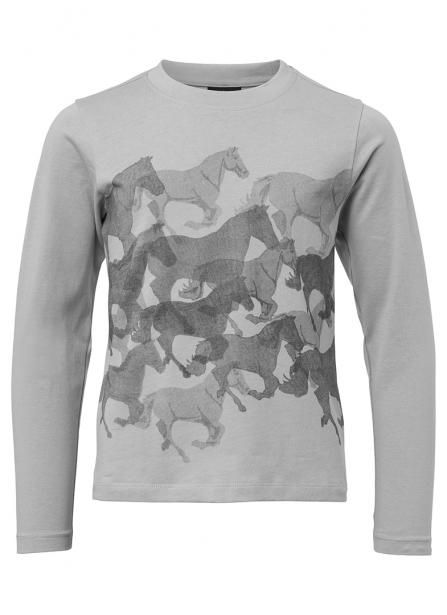 T shirt ML Running horse Top JR  Mountain Horse