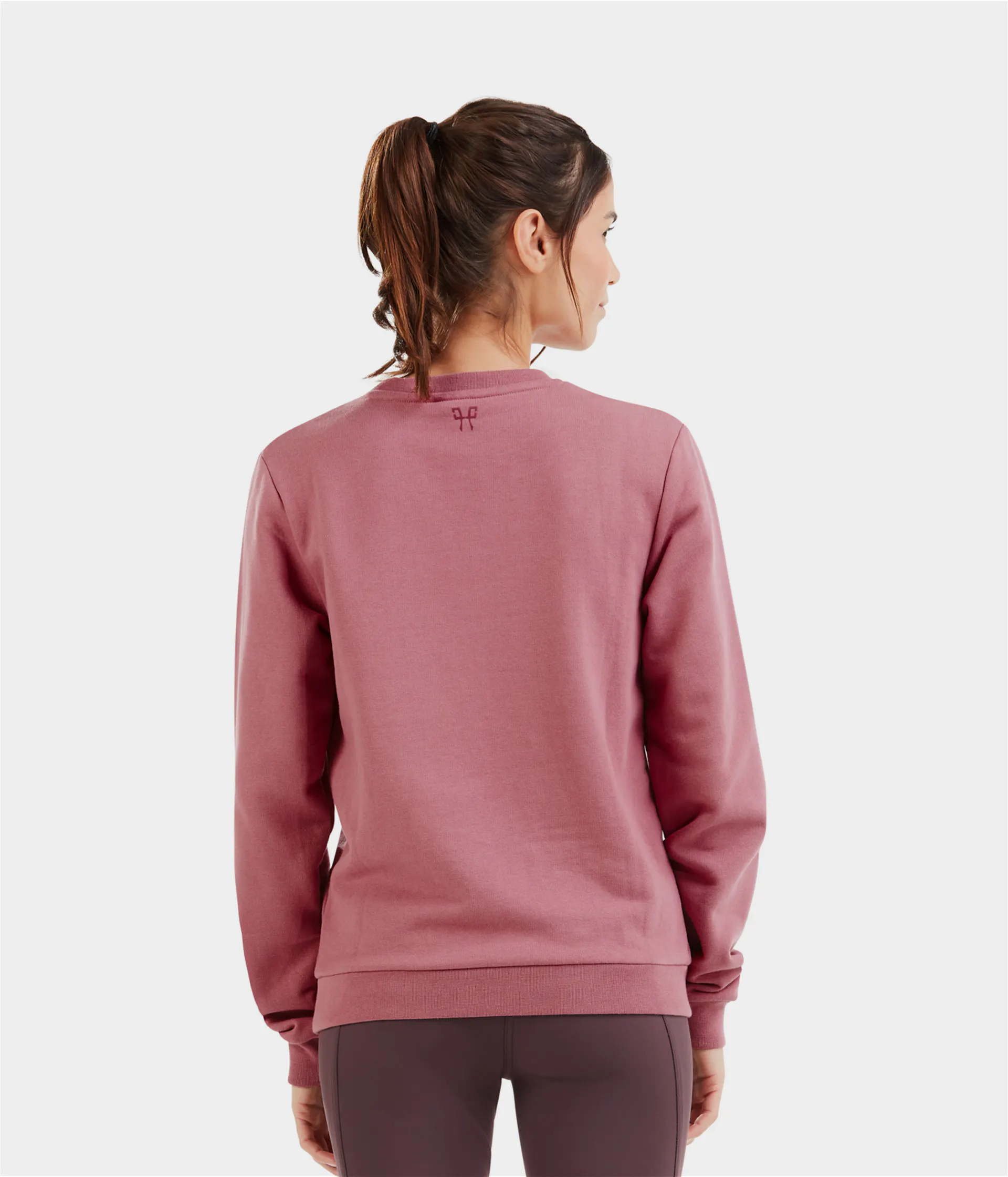 Team Sweat Shirt Woman Horse Pilot pink