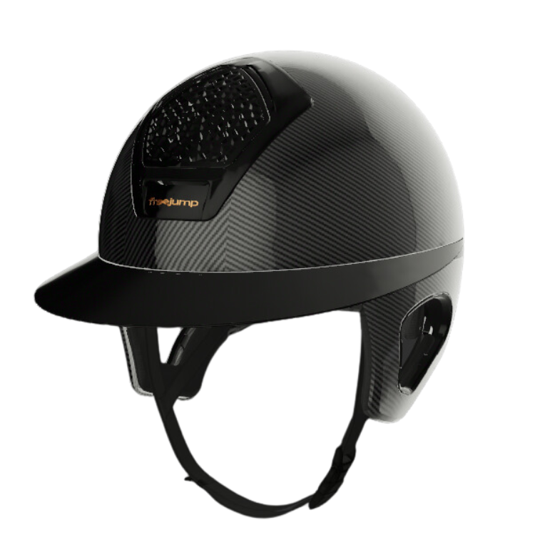 Voronoi Carbon Glossy Freejump helmet
