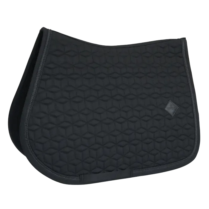 Saddle Pad Glitter Rope Jumping Kentucky 42584 black