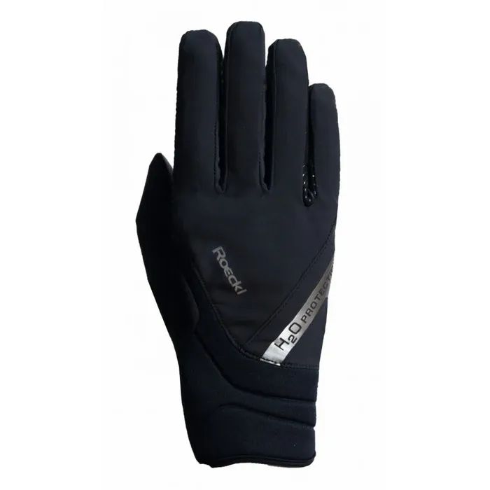 Gants Roeckl Warendorf winter Black/silver