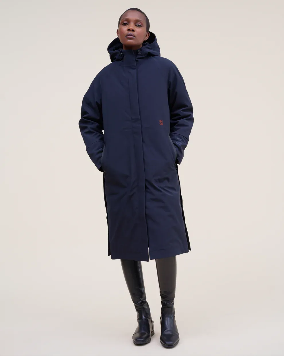 Parka D'hiver longue Delgado Dada Sport navy