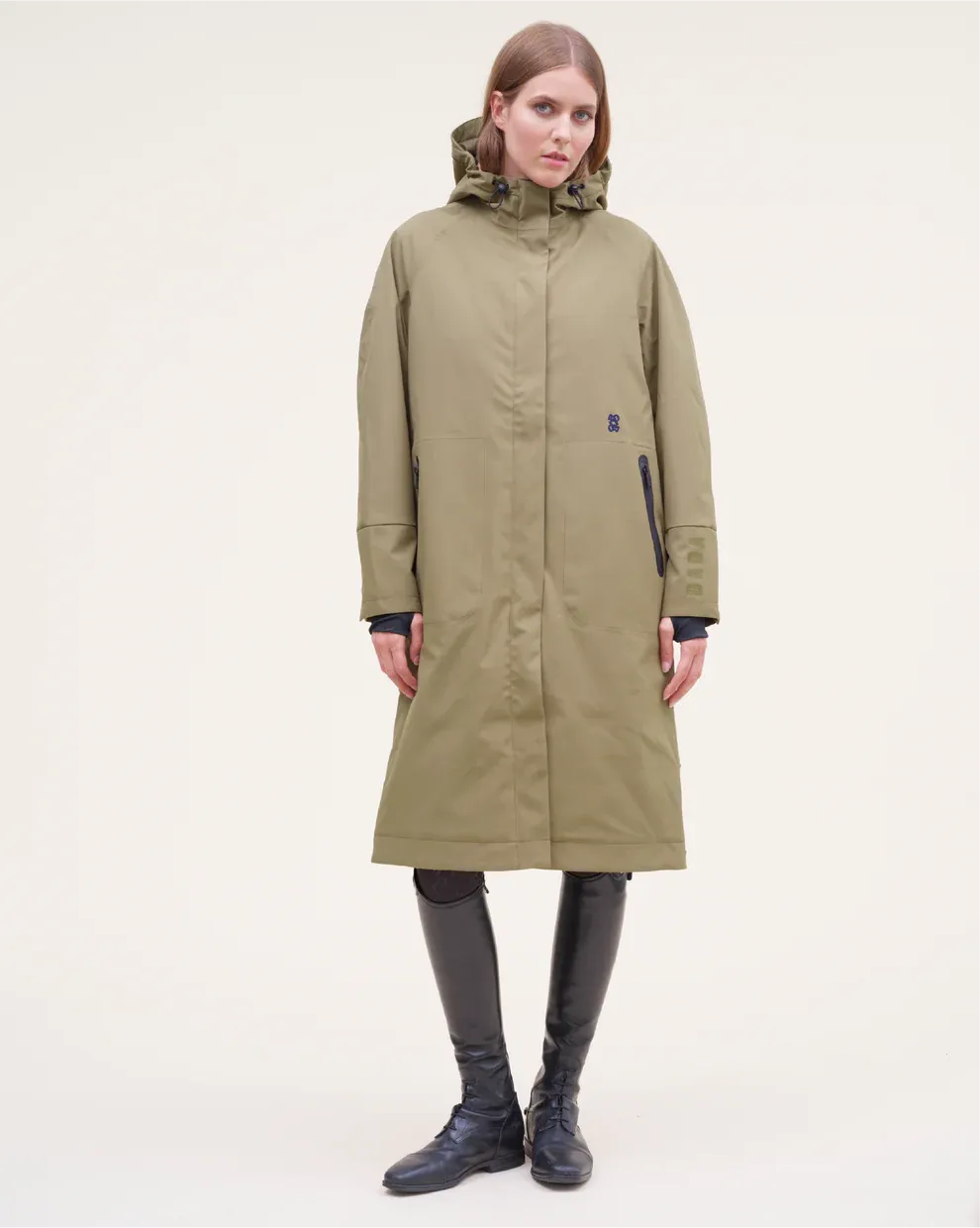 Parka D'hiver longue Delgado Dada Sport olive