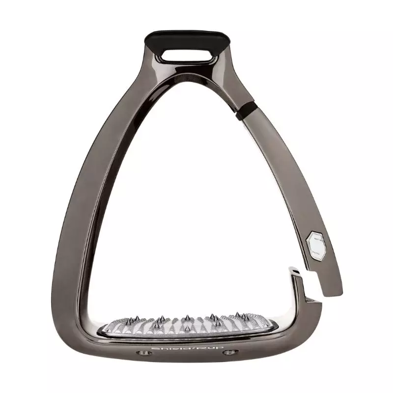 Shield'Rup Samshield stirrups chrome black