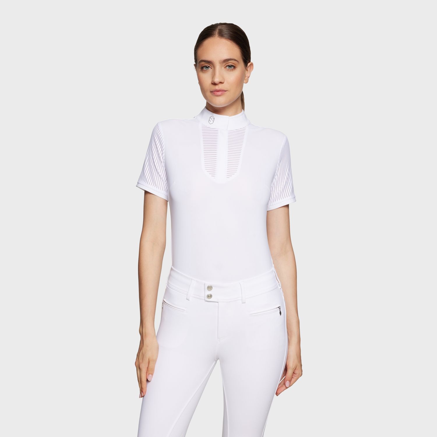 Samshield Appoline Polo MC white
