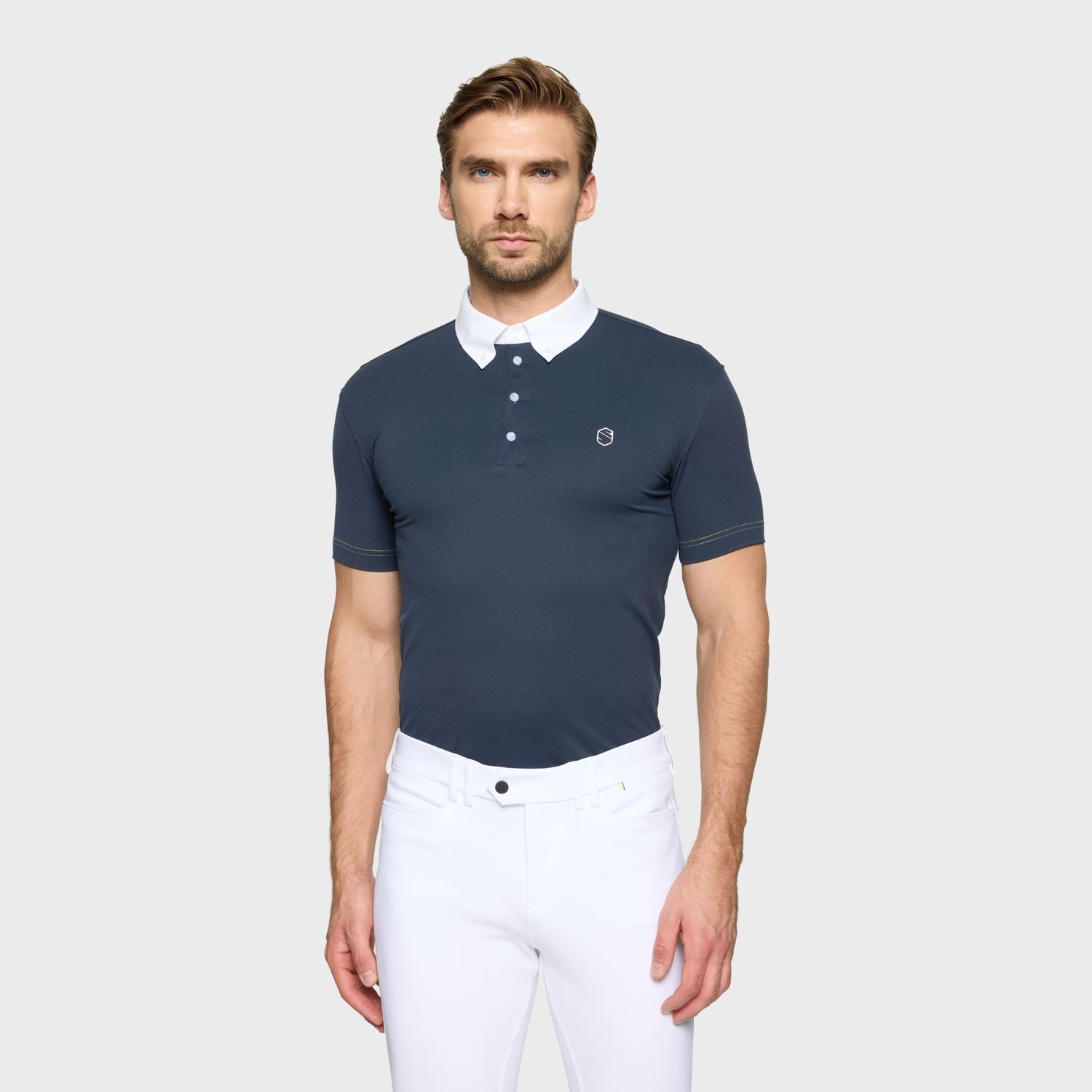 Polo concours Charles Samshield navy