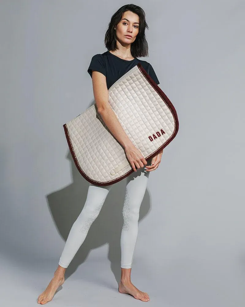 Dada Sport Henri saddle pad ivoire
