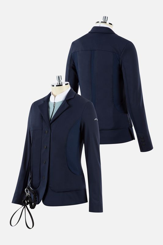 Women’s competition jacket with integrated ANIMO AIRBAG SYSTEM navy