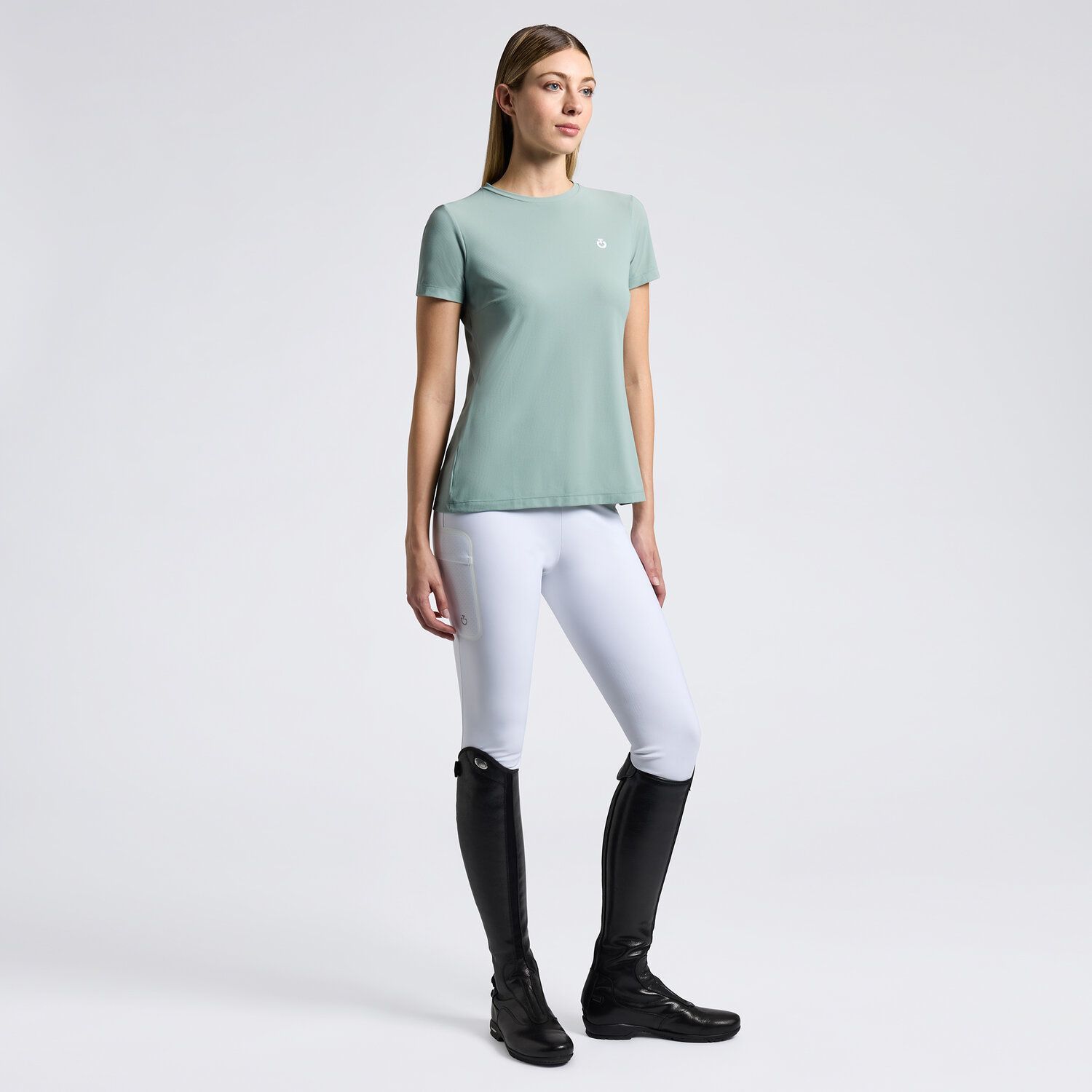 Cavalleria Toscana women's technical training t-shirt TSD088 5Q00