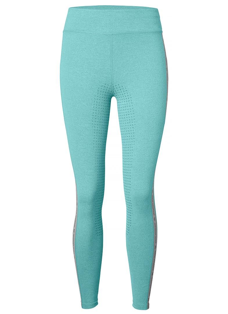 Leeging Active Tech tights JR SS25 Mountain Horse teal blue